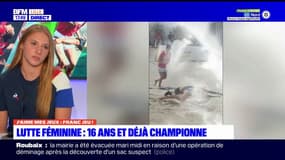 J'aime mes jeux: 16 ans et déjà championne de lutte féminine 