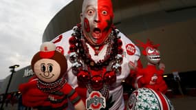 Un fan des Buckeyes d'Ohio State