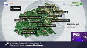 Météo Alpes du Sud: pluie et neige au programme ce vendredi, il fera 8°C à Digne-les-Bains