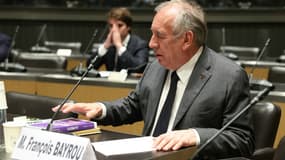 Le Premier ministre François Bayrou lors d'une audition à l'Assemblée le 14 mai 2025