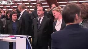 François Hollande en visite à l’INSEP