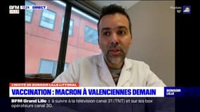 Valenciennes: "nous sommes fatigués" juge un soignant avant la venue de Macron