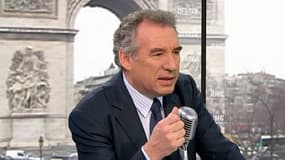 Le président du Modem François Bayrou, le 26 mars 2013 sur BFMTV/RMC