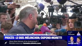 Alexis Corbière (LFI): "Jean-Luc Mélenchon est resté cohérent", lors de cette première journée de procès 