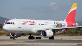Un avion de la compagnie espagnole Iberia. (image d'illustration)