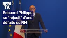 Résultats législatives 2024: la prise de parole d'Edouard Philippe en intégralité 