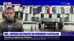 Lille: reprise du procès du président de la Mel, Damien Castelain