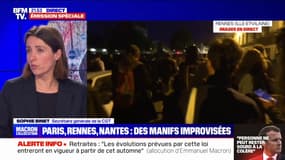 Allocution d'Emmanuel Macron: "Un grand enfumage, en décalage complet par rapport aux aspirations des salariés" pour Sophie Binet (CGT)