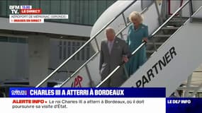 Charles III et Camilla viennent d'atterrir à Bordeaux pour leur dernière étape en France