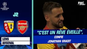 Lens 2-1 Arsenal : "C'est un rêve éveillé", confie Gradit