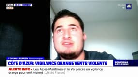 Vent violent dans les Alpes-Maritimes: le météorologue Yohan Laurito déconseille aux habitants de se promener en bord de mer