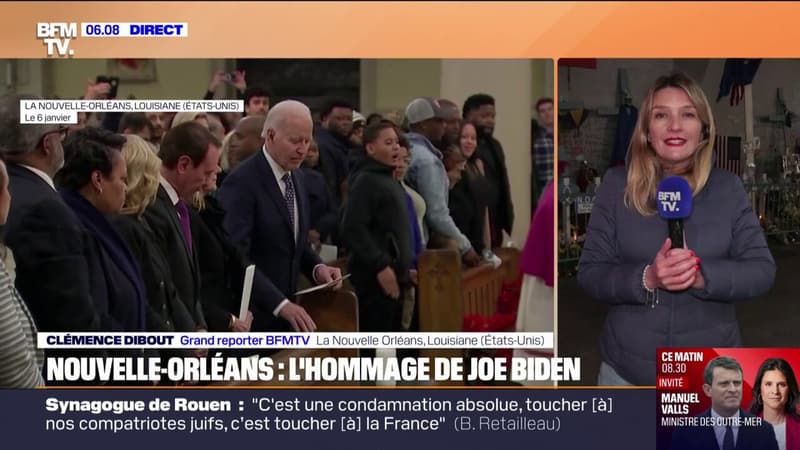 États-Unis: Joe Biden rend hommage aux victimes de l'attaque à La Nouvelle-Orléans lors d'une cérémonie