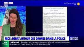 Nice: débat autour des drones dans la police