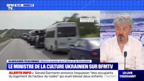 Oleksandr Tkachenko, ministre de la Culture en Ukraine: "Plus de 500 sites culturels ont été abîmés ou détruits dans cette guerre"