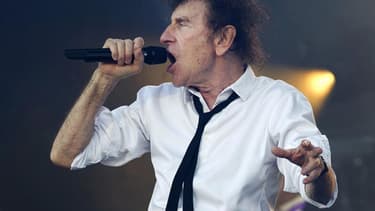 Le chanteur Alain Souchon aux Vieilles Charrues en juillet 2016