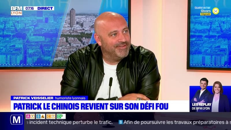 L'humoriste "Patrick le Chinois", invité de Bonjour Lyon