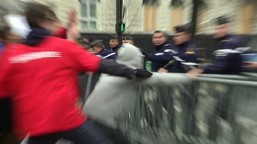 Débordements lors de la Manif pour tous le 24 mars dernier.