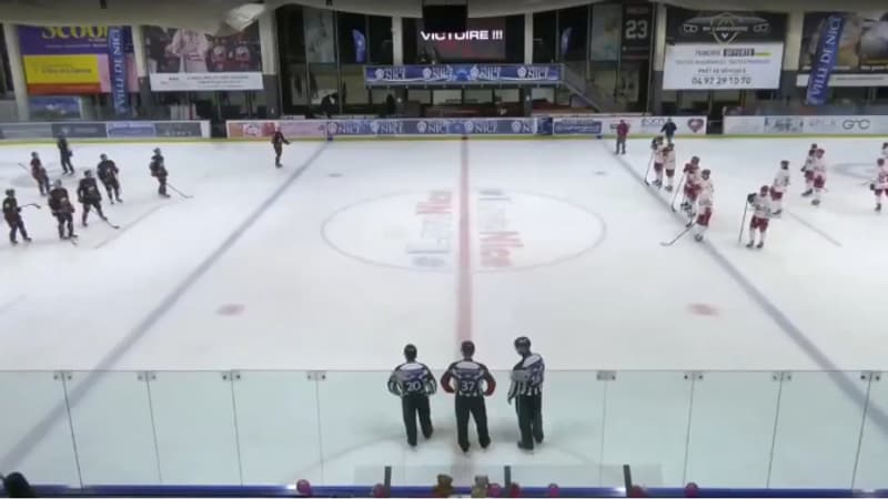 Regarder la vidéo Ligue Magnus: Les Diables Rouges de Briançon s’inclinent lourdement face aux Aigles de Nice