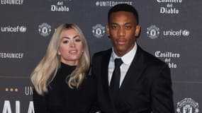 Mélanie Da Cruz et Anthony Martial en 2017