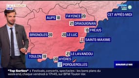 Météo Var: une journée ensoleillée, 19°C à Toulon et 23°C à Sainte-Maxime