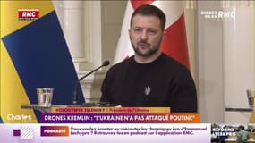 Drones Kremlin: "l'Ukraine n'a pas attaqué Poutine" 