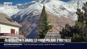 -10 degrés en trois jours: le froid polaire s'installe en France