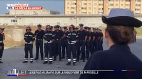 14-Juillet à Marseille: immersion au sein du dernier entraînement des marins-pompiers