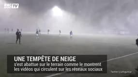 Ça l'air cool le foot en Islande sous la neige (en fait non)
