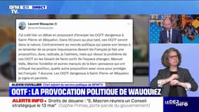 Laurent Wauquiez "signe et persiste" après sa proposition d'envoyer les OQTF dangereux à Saint-Pierre-et-Miquelon