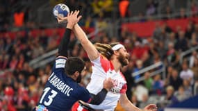Nikola Karabatic et Mikkel Hansen en 2018.