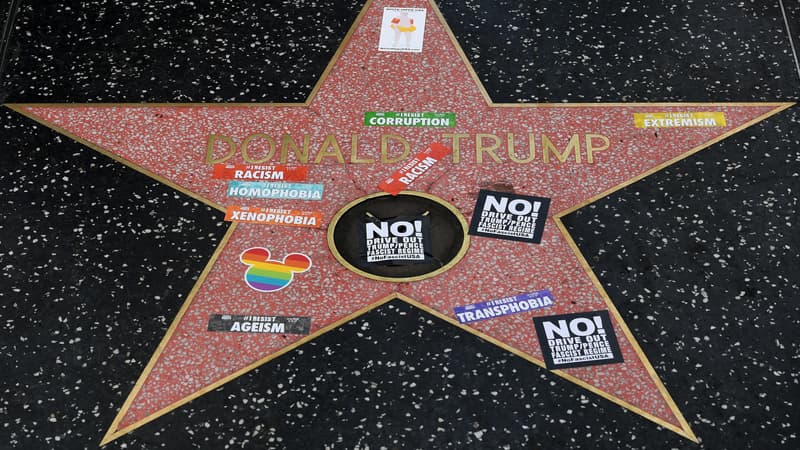 Donald Trump a son étoile sur le Walk of Fame depuis 2007
