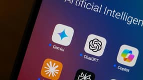 Les chatbots ChatGPT, Gemini et Claude.