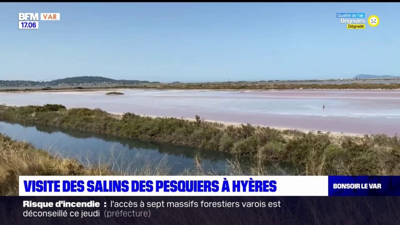 83 HYERES. Les Salins nettoyage du Sel après mise en mottes