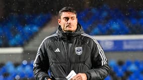 L'entraîneur des Girondins de Bordeaux Albert Riera 