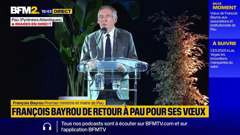 Le parallèle de François Bayrou entre la politique nationale et locale lors de ses vSux à Pau