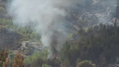 Le feu se ravive à Martigues alors que 340 pompiers sont engagés ce vendredi 18 juillet.
