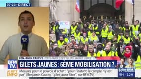 "Les lumières de Noël ne cacheront pas la misère." Benjamin Cauchy (gilet jaune) appelle à poursuivre la mobilisation samedi