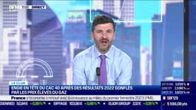 Engie en tête du CAC 40 après des résultats 2022 gonflés par les prix élevés du gaz - 21/02