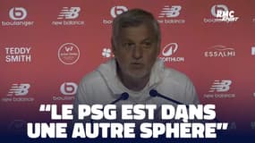 Ligue 1 : "Le PSG est dans une autre sphère" selon Genesio