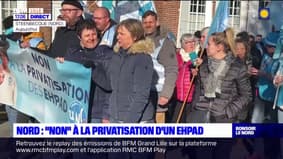 Nord: mobilisation contre la privatisation d'un Ehpad à Steenbecque