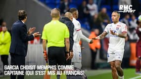 OL : Garcia a choisi Memphis comme capitaine qui a "commencé à prendre des cours de français"