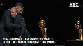 NBA - Hommages émouvants et maillot retiré : Tony Parker honoré par les San Antonio Spurs