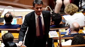 Manuel Valls en juillet dernier à l'Assemblée nationale.