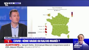 Guillaume Rozier: "Le taux de croissance actuel est l'un des plus forts depuis le début de l'épidémie"