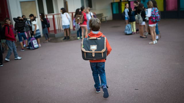 En plein état d'urgence, un homme a réussi à s'introduire dans une école primaire (illustration)