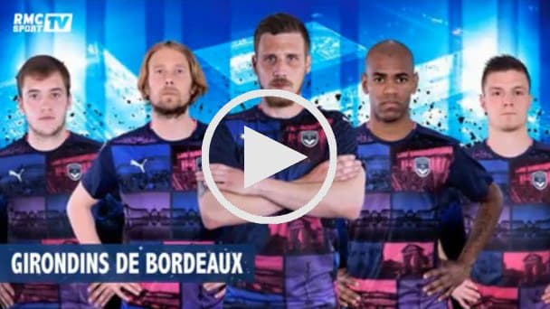 Le maillot third des Girondins de Bordeaux