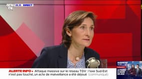 Actes de malveillance sur le réseau TGV: Amélie Oudéa-Castera les juge "consternants" et exprime "sa colère"