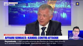Affaire Semiacs: l'ancien premier adjoint à la ville de Nice, Benoît Kandel, veut savoir si sa mise en examen est "une affaire politique"
