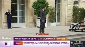 Projet de loi fin de vie: E.Macron tarde à trancher