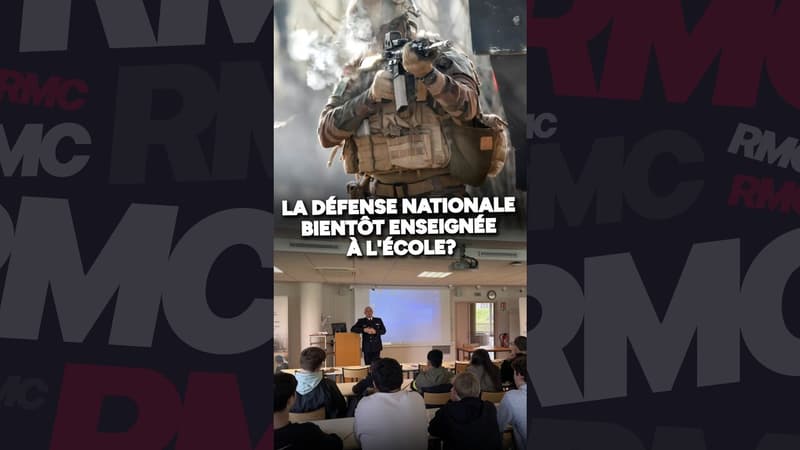 La défense nationale  bientôt enseignée  à l'école?